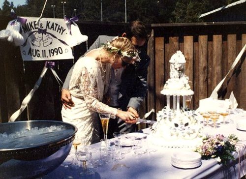 M & K Wedding 1990